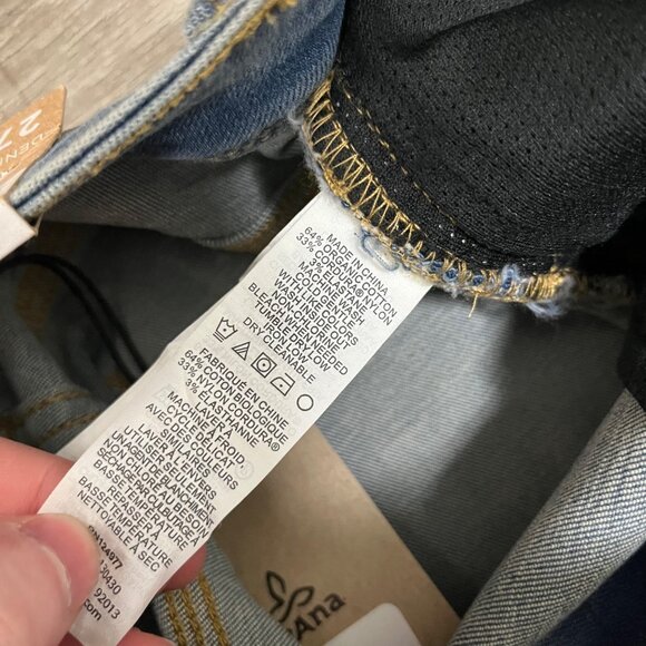 Prana Soma Mid Rise Denim Ankle Skinny Jeans Blue NWT Women’s Size 27 - Picture 9 of 10